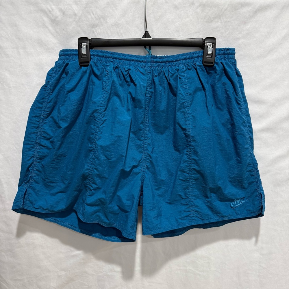 Vintage Nike‎ Swim Running Shorts XXL Retro Y2K Athletic Streetwear Lined Pocket